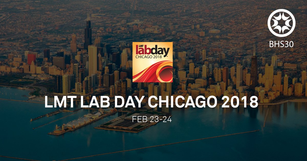 BallHeadTech's tweet image. Los próximos 23 y 24 de febrero estaremos presentes en una nueva edición del LMT LAB DAY Chicago 2018. Te invitamos a visitar nuestro stand B.69 y conocer el equipo de BHS en EE.UU.