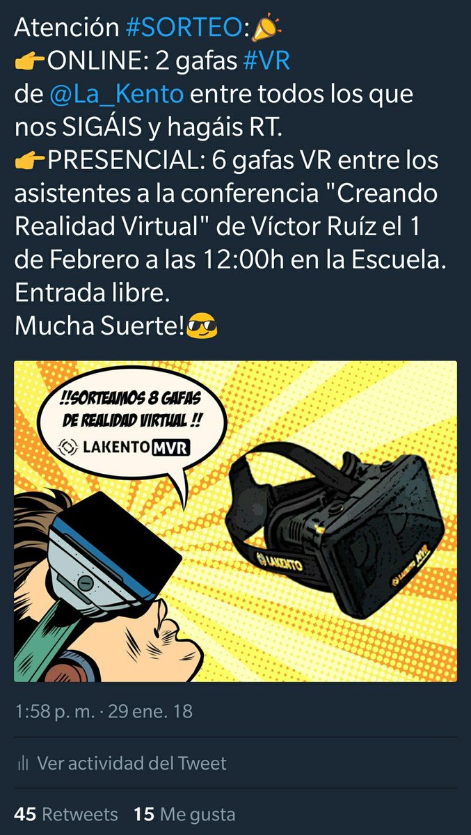 escuelaCES's tweet photo. Se cierra la participación para el sorteo. En breve anunciaremos a los ganadores. 

Mucha suerte a todos!! 😊 https://t.co/XE6G6WaYUi
