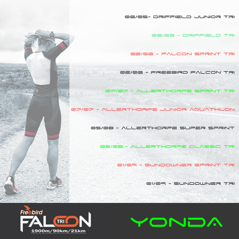 yondasports's tweet photo. @yondasports will be at most of the @FreebirdEvents. Come find us, say hello & try on a #wetsuit or #trisuit?
#GoFurtherGoYonda #DriffieldTri #FreebirdFalconTri #AllerthorpeTri #SundownerTri #FreebirdEvents #Yonda #swimbikerun #triathlon #triathlete #slippysuit https://t.co/OxSn9Bku7x
