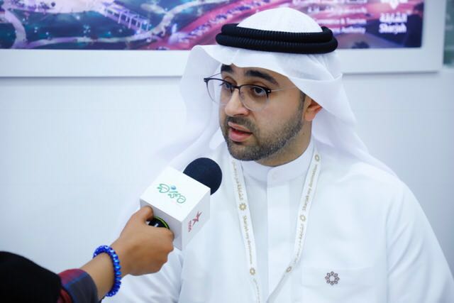 sharjahtourism's tweet photo. Side of SCTDA meetings during the 2nd day of SATTE 2018 in India https://t.co/5KsN1okBv0