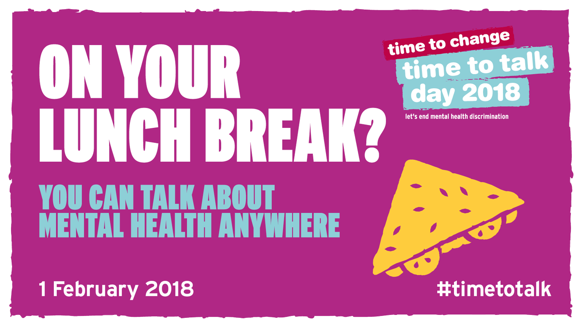 KingsTrust's tweet photo. Today is #TimetoTalk day and we're helping to raise awareness about the importance of speaking out about mental health. Have you had the talk yet? > https://t.co/NyIEVhtTUR 🗣️ https://t.co/svcWspPWdr