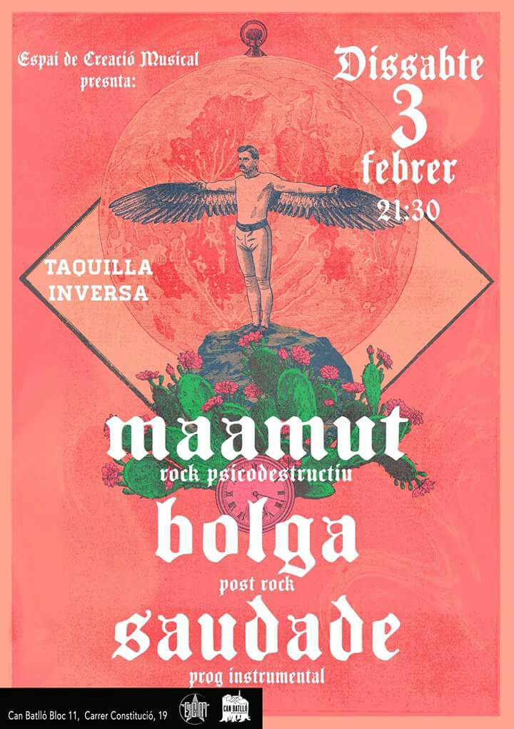 Este sábado no va a quedar piedra sobre piedra.
¡Presentamos "Amarecer", nuestro nuevo CD!