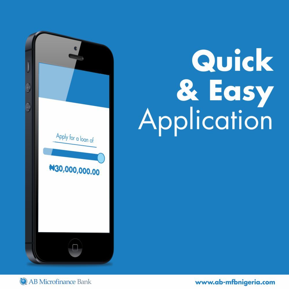 AB MICROFINANCE BANK on Twitter "Apply online and get up to N20m quick