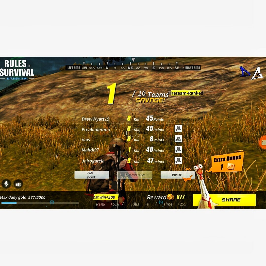 More ROS with a early morning dub #Like #Comment #Subscribe #DrewGaming #MobileGaming #ROS #pubg #lastmanstanding #gamer #gaming  #youtuber #folow_me