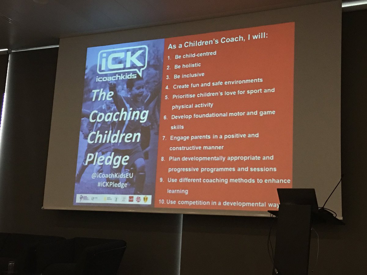 CTGProjectHQ's tweet photo. Getting some great ideas from @KrisVDHaegen on coaching young players at the @INSIDEGAME2 conference “coach education is the best tool for the development of your sport!” https://t.co/7k1ZoRr99t