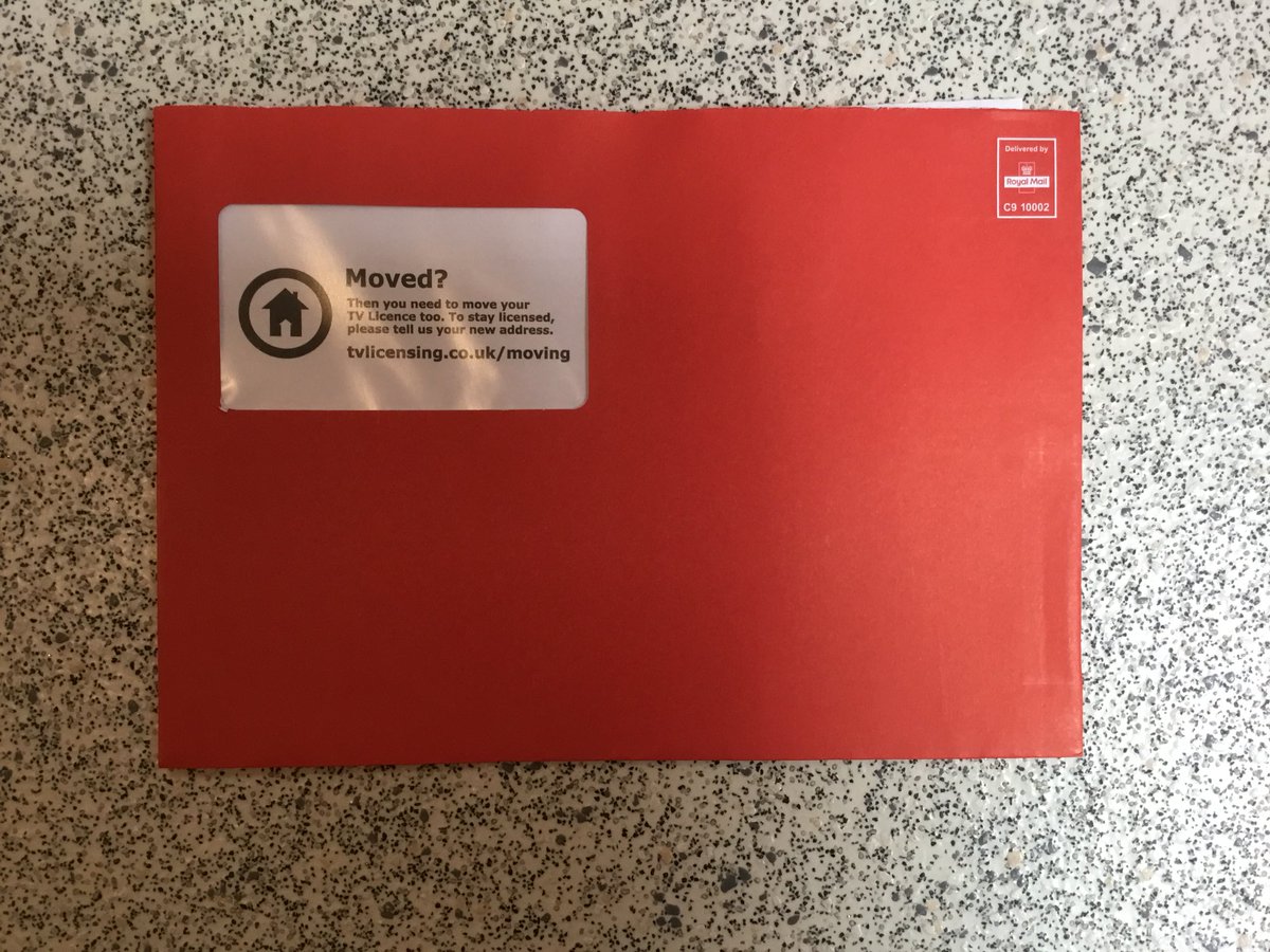 daninspain70's tweet photo. @BBC_Watch @tvlwatch @tvlicensingblog
#Crapita desperate to get money in to prop up their failing extortion racket now sending me Not only RED warning letters but also RED ENVELOPES. #ProfitsWarning #NoDoshFromMe https://t.co/FB5m5pL3BN