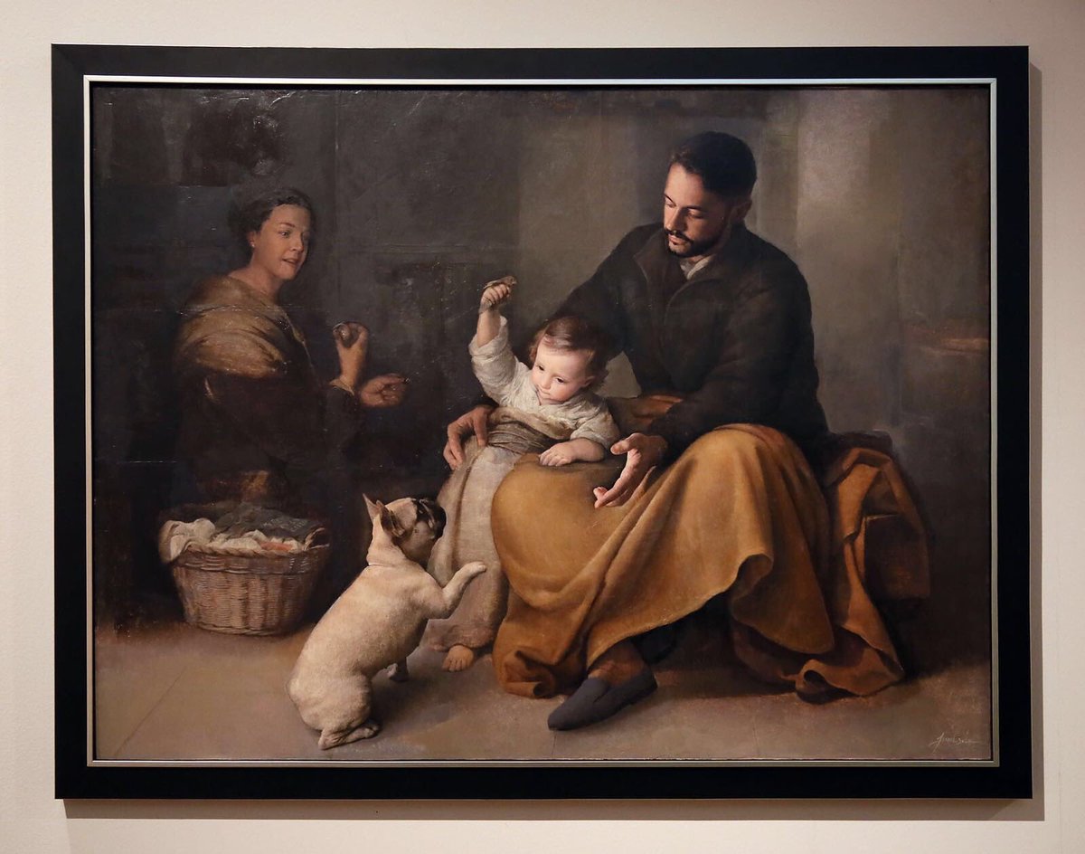 milagrostolon's tweet photo. Esta mañana hemos inaugurado la exposición #M17-Murillo en el Centro Cultural San Marcos. Toledo y el Greco, Sevilla y Murillo, dos genios unidos por un grupo de artistas contemporáneos de proyección internacional hasta el 28 de febrero en nuestra ciudad https://t.co/deXuL7SAbG