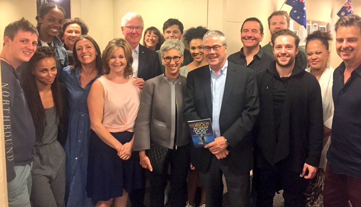 VicGovernor's tweet image. Congratulations to the talented cast and creatives of #CuriousIncident    @MelbTheatreCo @artscentremelbourne