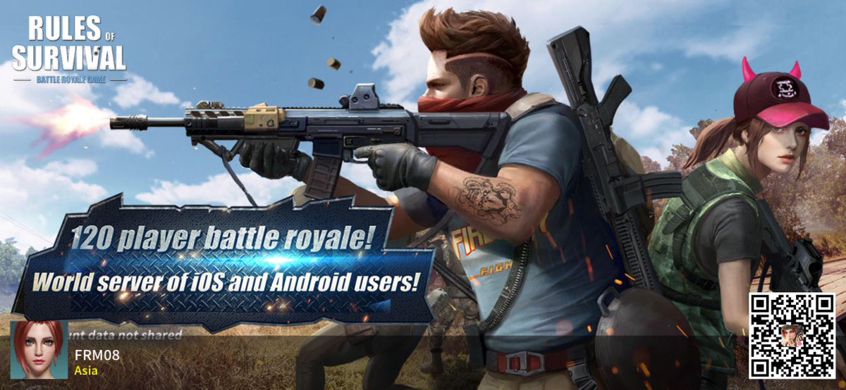 #RulesofSurvival