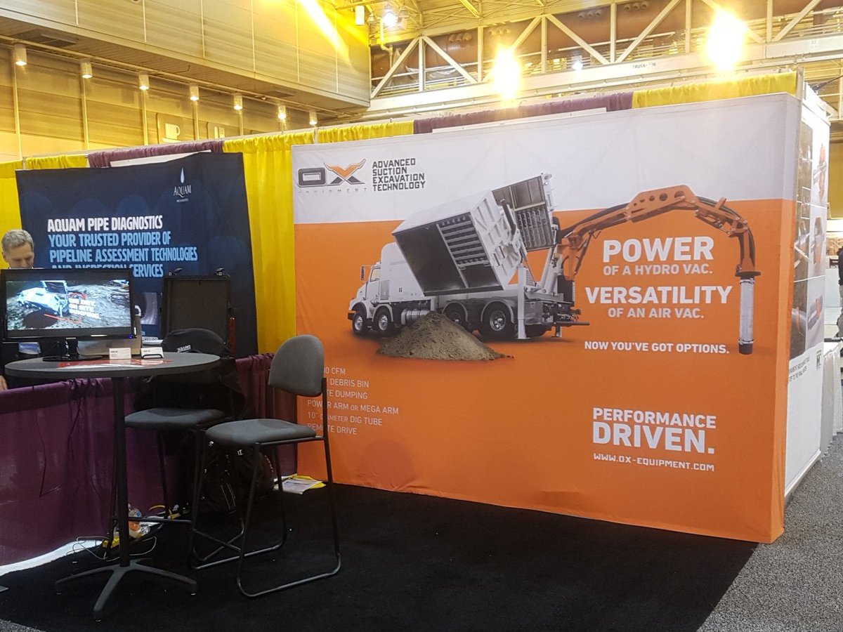 OxEquipment's tweet photo. Today is the last day to stop by booth 812 at #UCT2018. Say hi to our team and learn how Ox Equipment is changing the game! https://t.co/KsVJSAdqpM