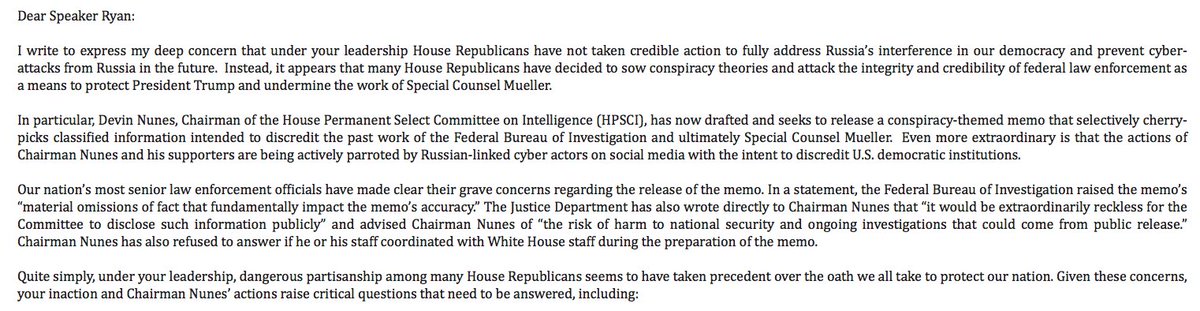 ABC's tweet image. MORE: Sen. Chuck Schumer joins Rep. Nancy Pelosi in calling on Speaker Ryan to remove Rep. Devin Nunes as chair of the House Intelligence Committee. abcn.ws/2BKwkhh