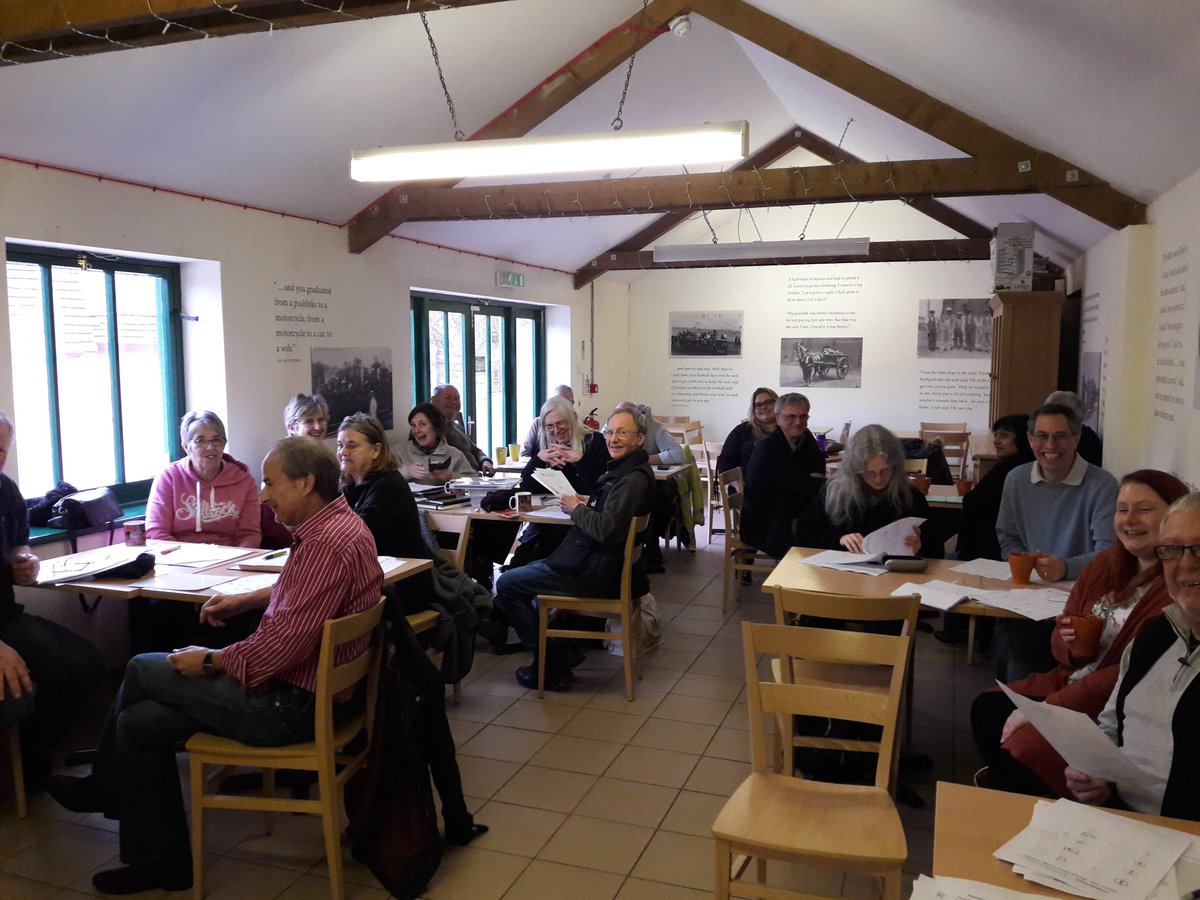 BrickwrksMuseum's tweet photo. A large number of our volunteers and others from other museums are being given training in #Makatron it was a really good session. We are now basic at it but empowered! Thanks to @MDO_Hamp_Solent https://t.co/olsVHLuaXU