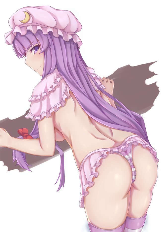 即落ち2コマパチュリーさん 