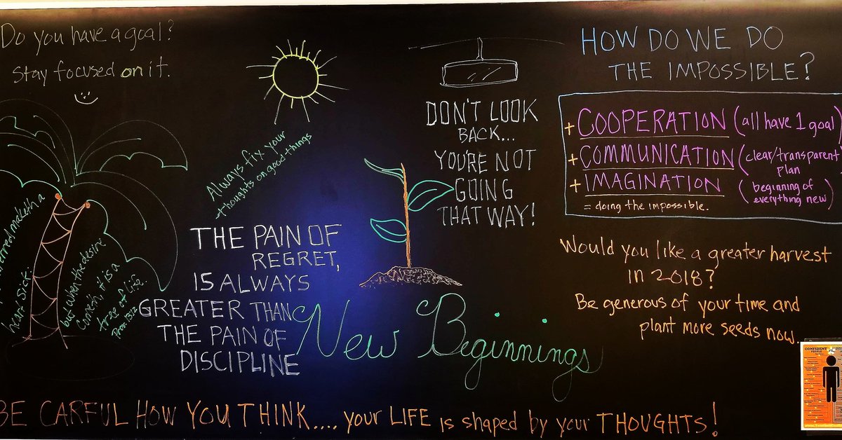 cmfigroup's tweet photo. Our #inspirationboardtheme last month was #newbeginnings. We had a lot of great advice to kick off 2018! https://t.co/msM6aDAFsh