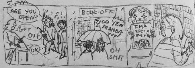 failed eating udon attempt + tia got a beautiful edition of the fma manga 