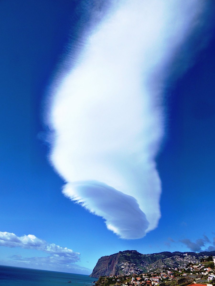 <a href="/Michiko_Smith/">Michiko Smith</a> Nice Cloud Formation over our Hotel Michiko taken Today Funchal Madeira