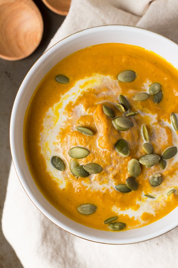 ExSloth's tweet image. Is pumpkin ever not delicious? 👌  -&amp;gt; 20 minute savoury #pumpkinsoup @femalebloggerRT #veganlunch #vegansoup bit.ly/savourypumpkin…