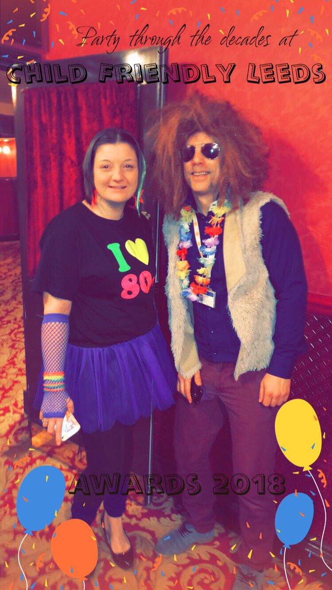 John &amp; Kayleigh looking amazing tonight at the #ChildFriendlyLeedsAwards 

Guess the decades? <a href="/LeedsYouthVoice/">Leeds Youth Voice</a> <a href="/Teenpregteam/">CYP Support and Prevention Service</a>
