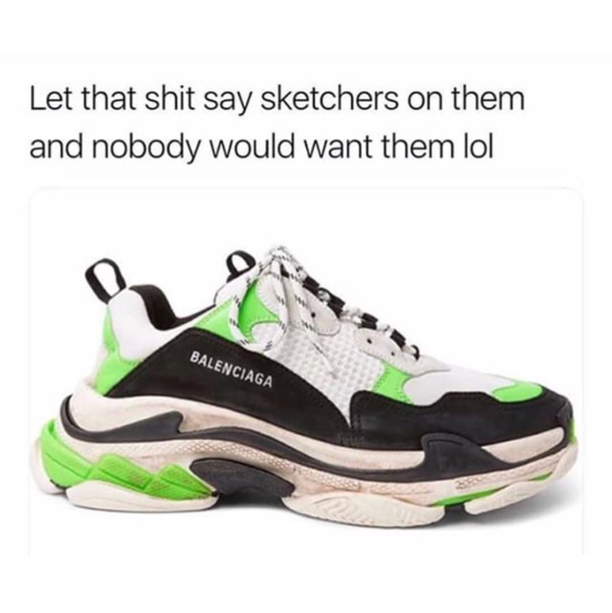 sketchers that look like balenciaga's