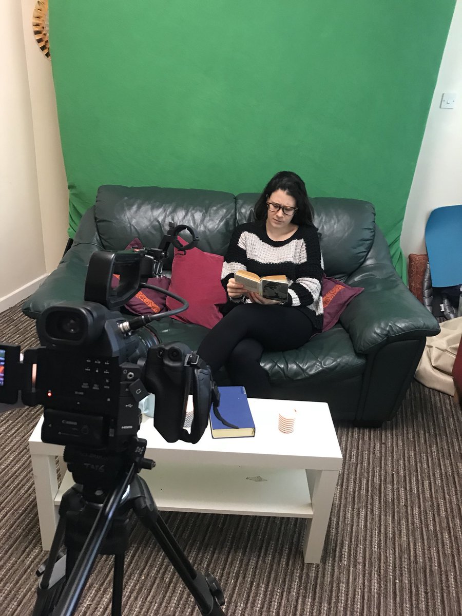 podeitor_'s tweet photo. Today we shot out first short film, written, directed and starred by me. I’m extremely proud of us and crazy happy to have had this experience! @heatherjburrell @HermioneHellyer @FTV_Birmingham https://t.co/vB7UK59YAh