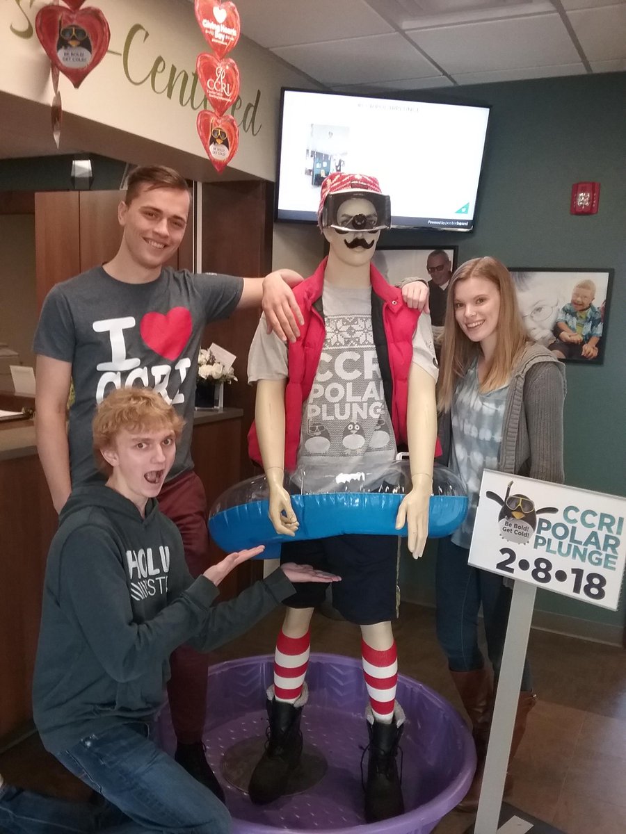 CCRIInterns's tweet photo. The HR interns welcome a new face from @MoorheadSchools, Tyler! They want you to check out Clark and the @CCRIMoorhead Polar Plunge for @GivingHeartsDay a week from today, Thursday February 8th. #ccrinewbie #GivingHeartsDay https://t.co/ZvW0tvO5P3