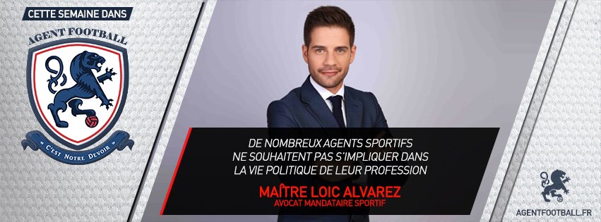 ⚽ 🎙 INTERVIEW > Quel regard porte Maître Loic Alvarez en tant qu'avocat mandataire sportif sur le règlement #FIFA ? Comment travaille-t-il  avec les agents de joueurs ? Comment voit-il l’évolution de la profession ? Lire l'article : bit.ly/2DU5s4k