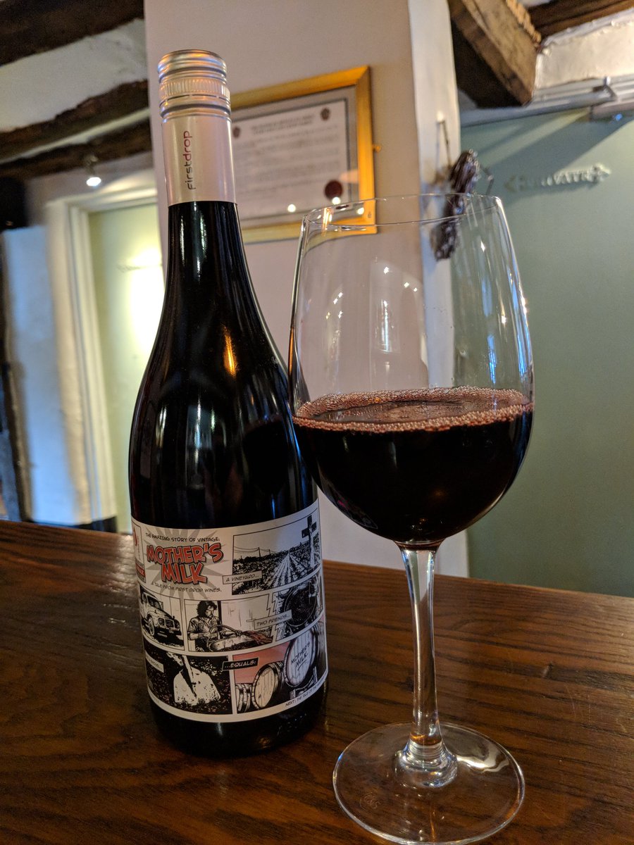 We absolutely adore the Mother's Milk from the guys at <a href="/FirstDropWines/">Home Of The Brave</a>. A big Barossa Shiraz with heap tonnes of attitude to it. But don't just take our word for it. Come give it a go! #thirstythursday #nomoredryjanuary