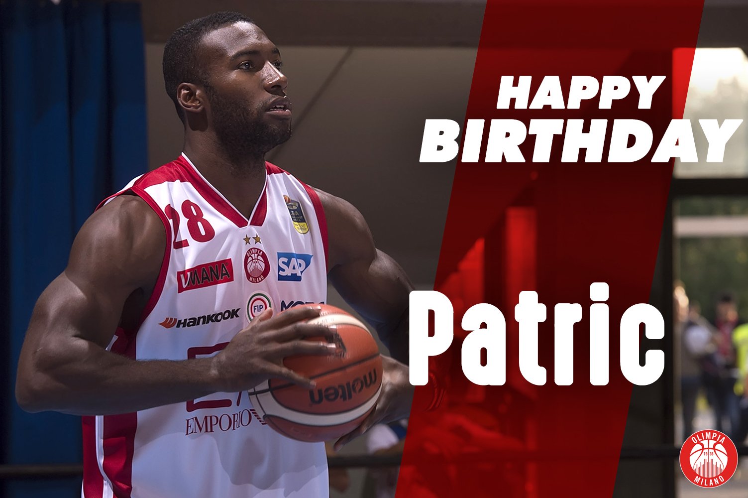 Happy birthday Patric Young 