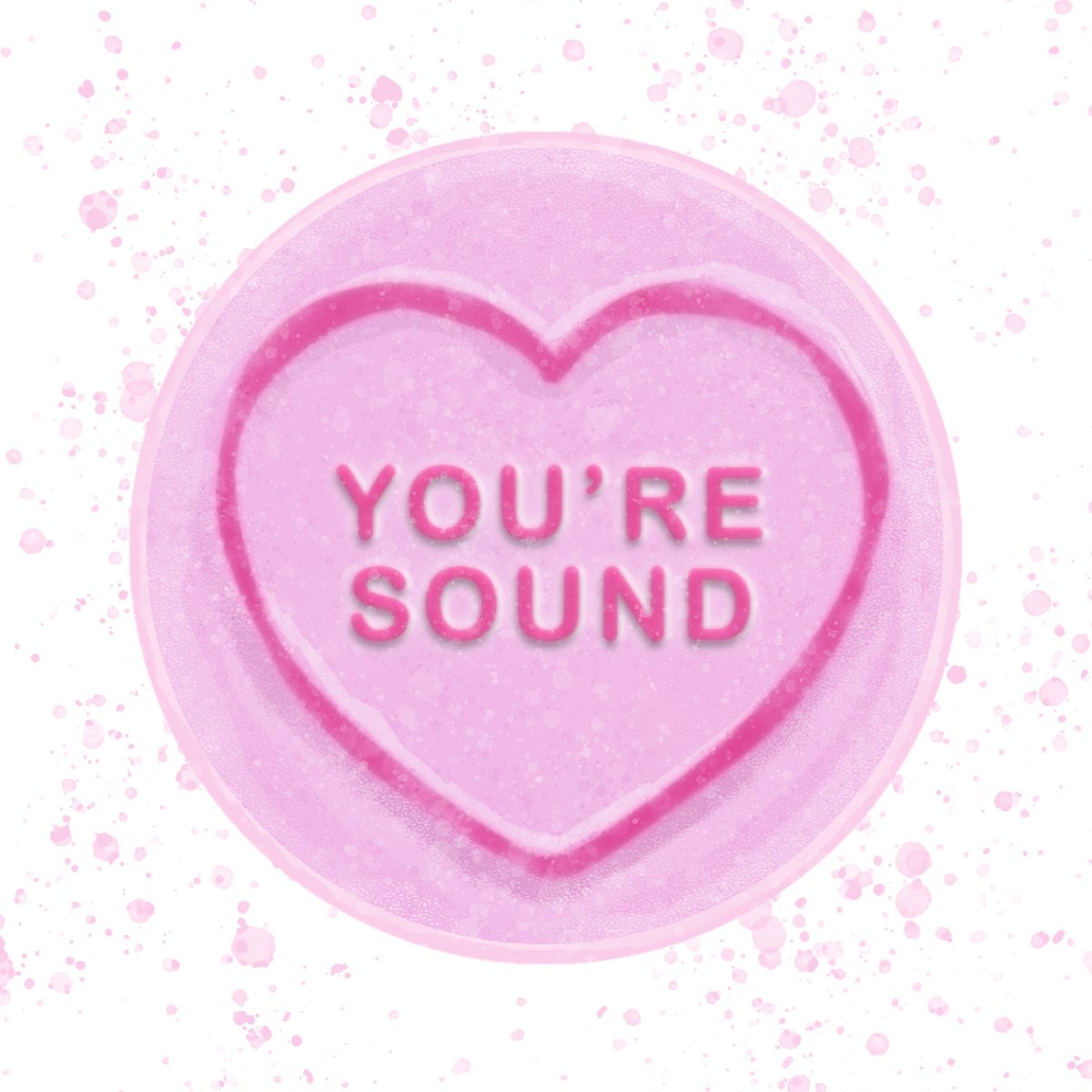 Sure if it isn't the month for telling all those around you that they're sound! #valentines #ValentinesDay