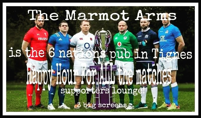 MarmotArms's tweet photo. The Marmot Arms, the best choice for the 6 nations. HAPPY HOURS FOR ALL THE MATCHES https://t.co/ReIISbkkja