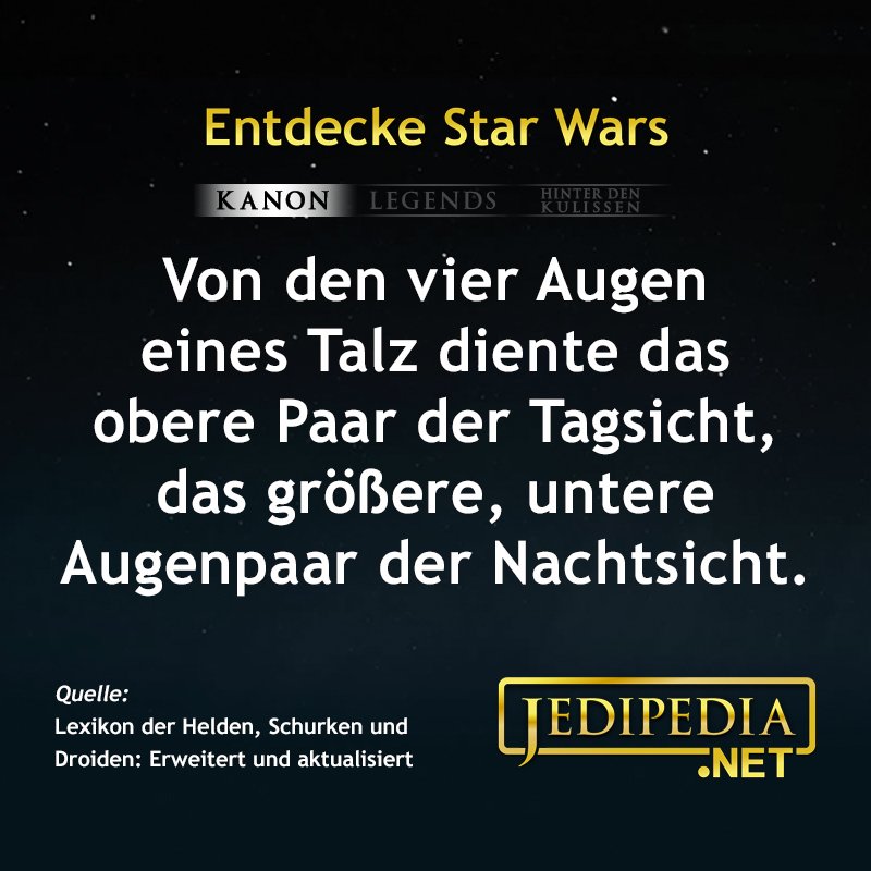 jedipedia's tweet photo. Und in welche muss man jetzt schauen?
https://t.co/daBw5yMfzv
#Jedipedia #EntdeckeStarWars #Eyes #Talz #DayVision #NightVision #LookMeInTheEye #FourEyes https://t.co/MWAeTd59HI