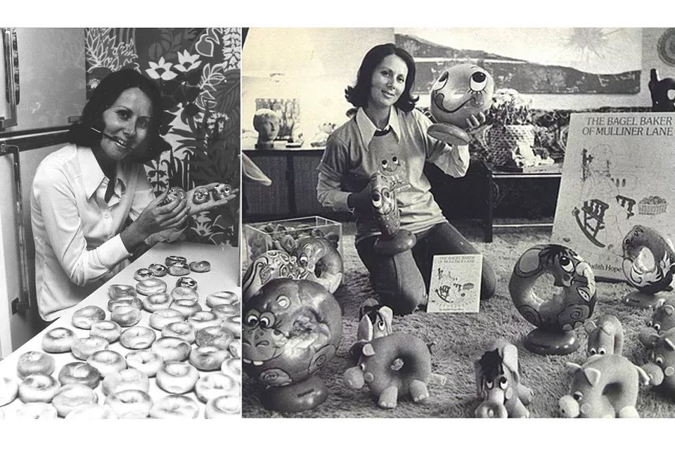 Meet the 1970s Jewish Artist Whose Medium Was the Bagel buff.ly/2DPHC9K