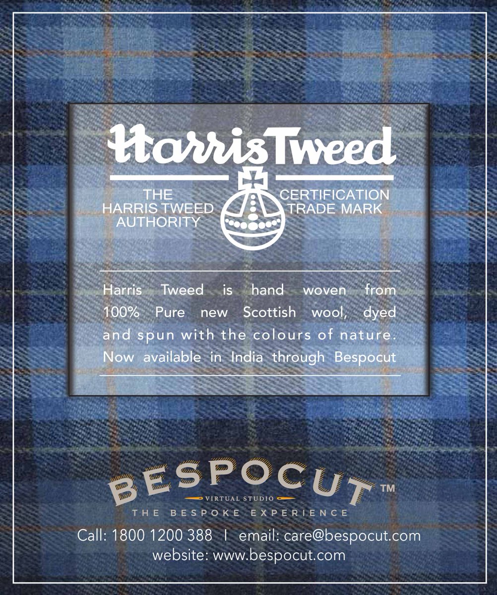 Harris Tweed by KMK tweet media