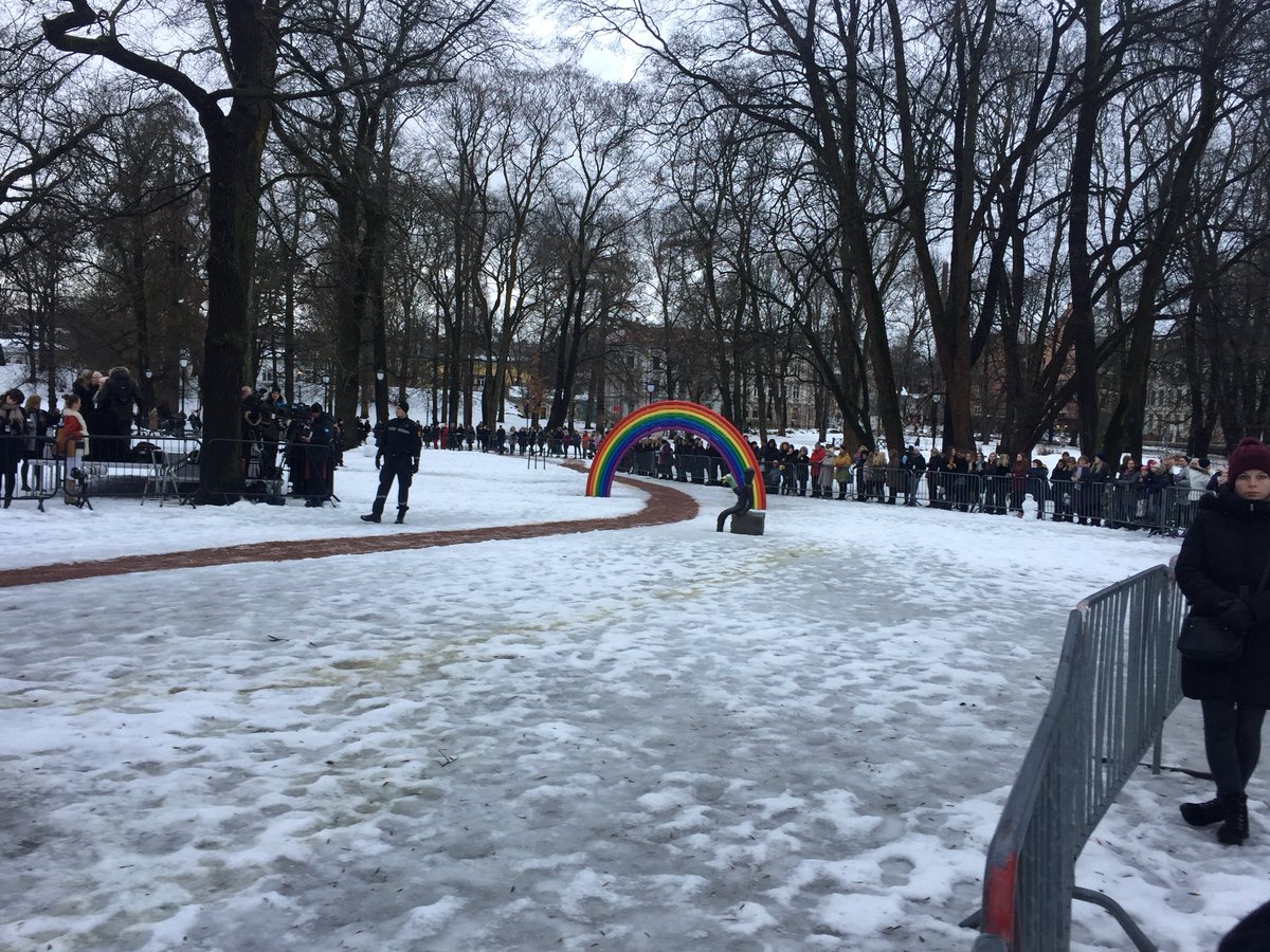 Визит в Норвегию. День 1 .Обед в Королевском дворце. Посещение скульптурного Визит в Норвегию. День 1 .Обед в Королевском дворце. Посещение скульптурного