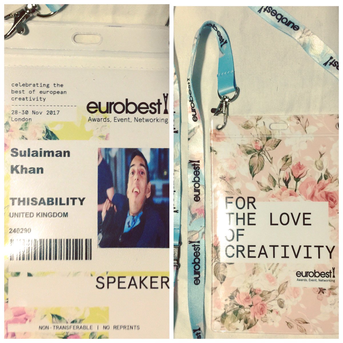 SulaimanRKhan's tweet photo. .@cindygallop @Cannes_Lions #creativity #disability #Diversity #RightTheRatio #Inclusivity #eurobest #ForTheLoveOfCreativity | The best at #eurobestLDN! #ICYMI, here's my write-up as Founder & CPO of #ThisAbility of my 1st time at @eurobest in London–https://t.co/5iAJQcB6DZ Enjoy https://t.co/SYF2TLBcVC