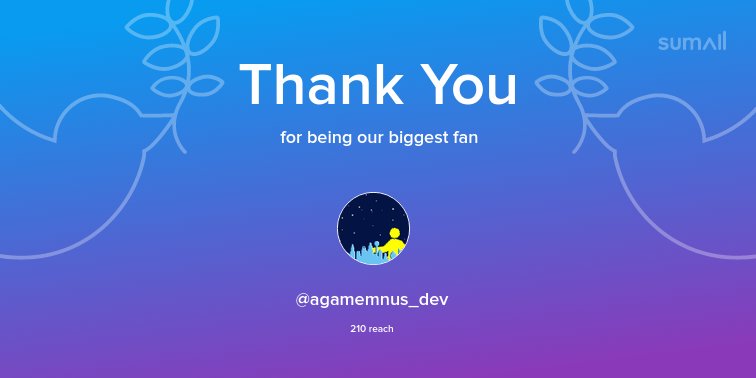 InformatXpress's tweet image. Our biggest fans this week: @agamemnus_dev. Thank you! via sumall.com/thankyou?utm_s…