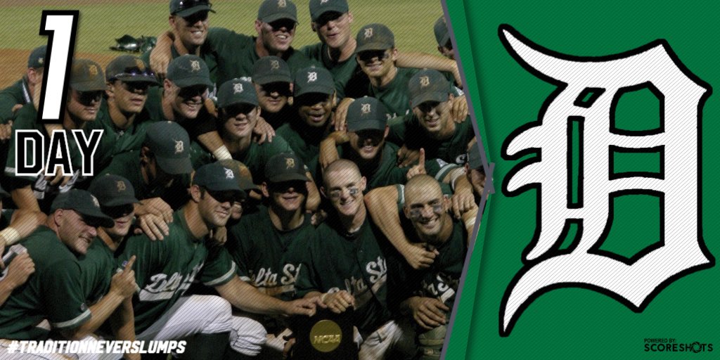 1️⃣. MORE. DAY. 

Throwing it back to our 2004 <a href="/NCAADII/">NCAA Division II</a> World Series 🏆, a 12-8 win over Grand Valley State that capped a 54-11 season! 

#TraditionNeverSlumps