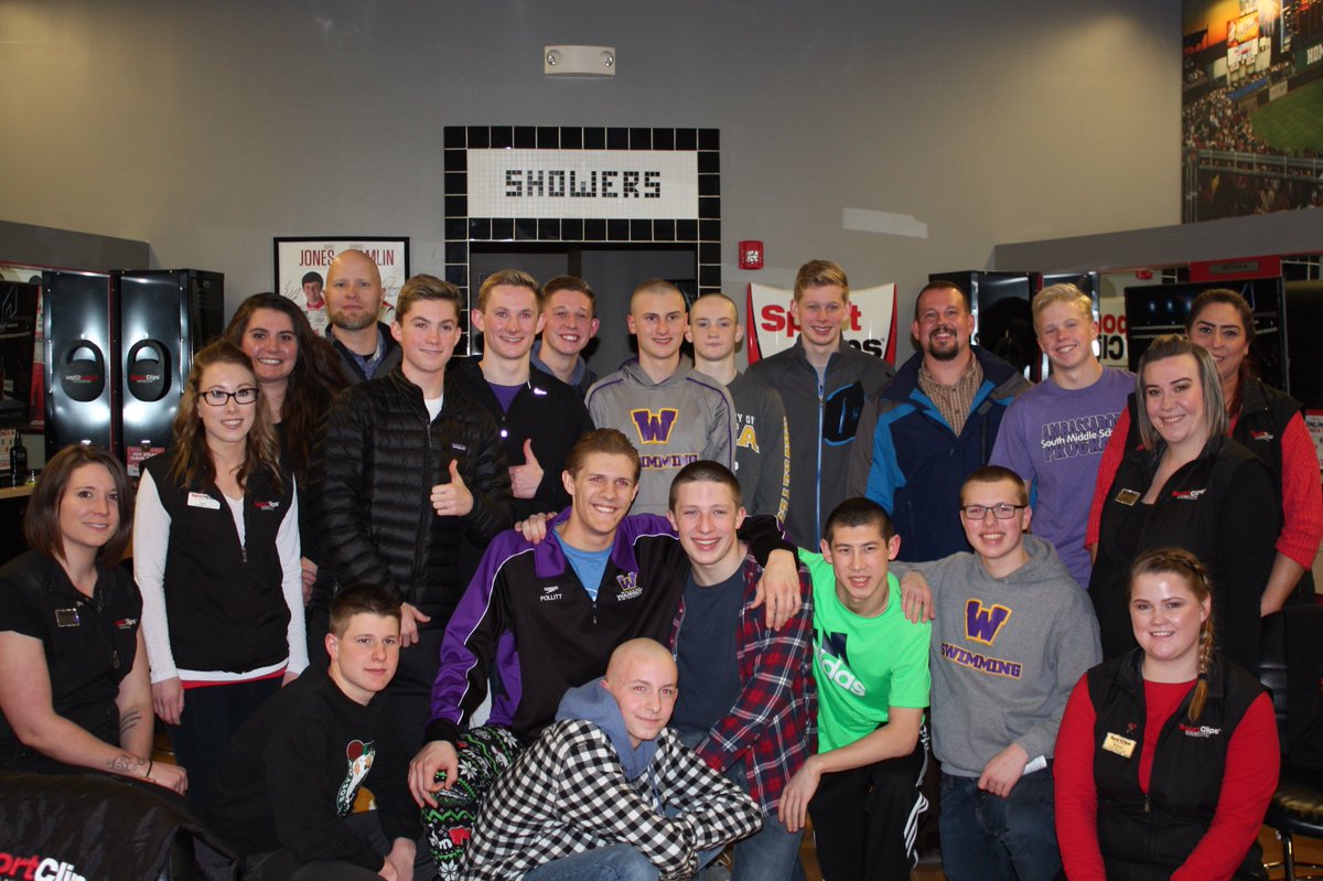 Waukee Boys Swimming On Twitter Thank You Sport Clips Haircuts Of Clive West For Helping Prepare The Warrior Swimmers For Districts On Saturday We Appreciate Your Support Of Waukee Athletics Andrew Davis