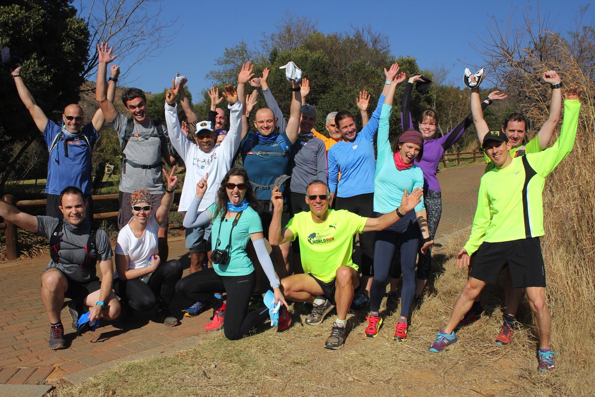 TRAILza's tweet photo. #TBT to our #GautengClinic at Walter Sisulu Botanical Gardens last year. Joining us in July? Win #Brooks #Cascadia12 shoes! --> https://t.co/iaOZjsmbyZ https://t.co/y9isDVsmBa