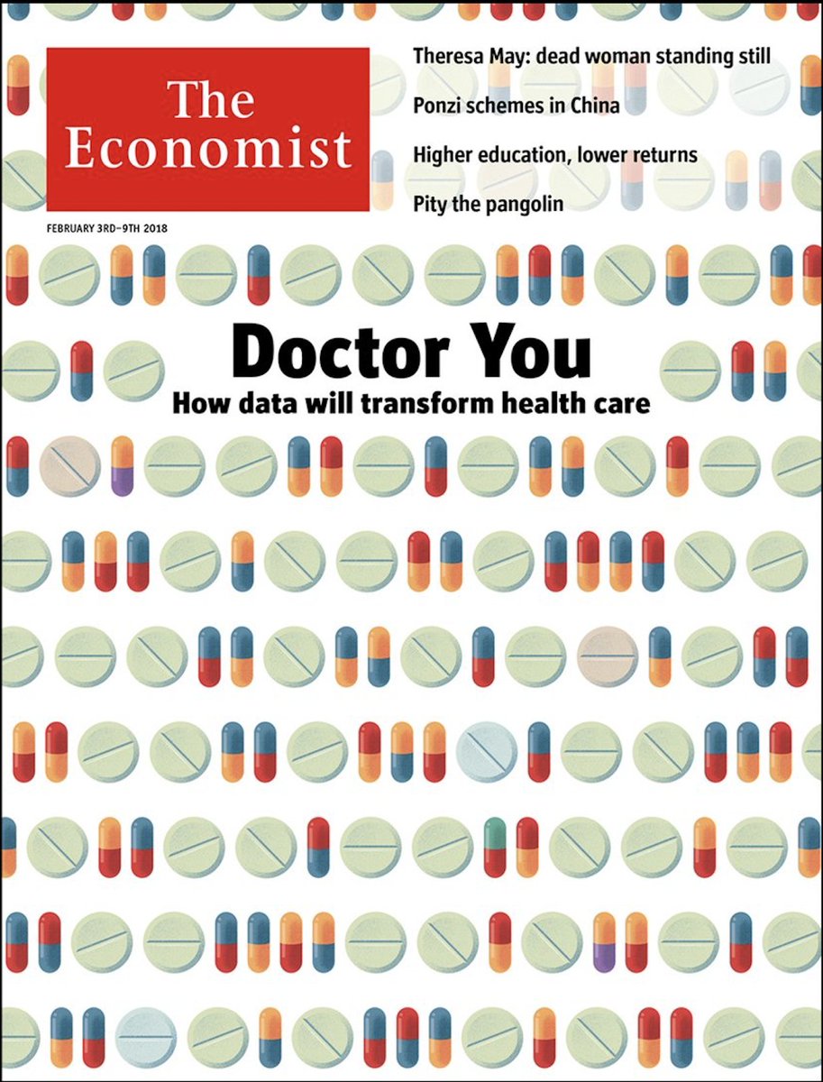 EricTopol's tweet image. How data will transform #healthcare. @TheEconomist nails it
economist.com/news/leaders/2…
"No one has a greater interest in your health than you do. Should you have more control of it?" Yes!