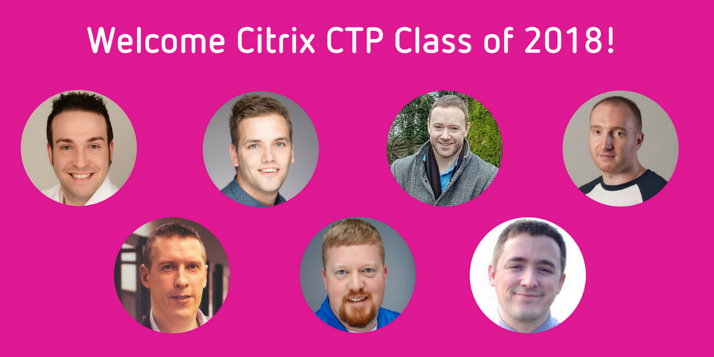 Please join us in welcoming the #CitrixCTP class of 2018! Read on to learn more about the program &amp; this year's new members. Congratulations, everyone! buff.ly/2DRnUGR