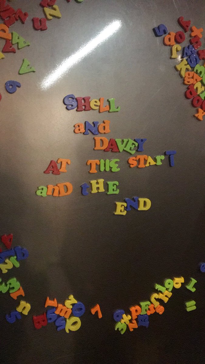 ShellAndDavey's tweet image. After a great first show yesterday we’re back @Network_Theatre at 6.15pm today! Thanks to @CrustBros for use of their magnets 😄 #VAULT18