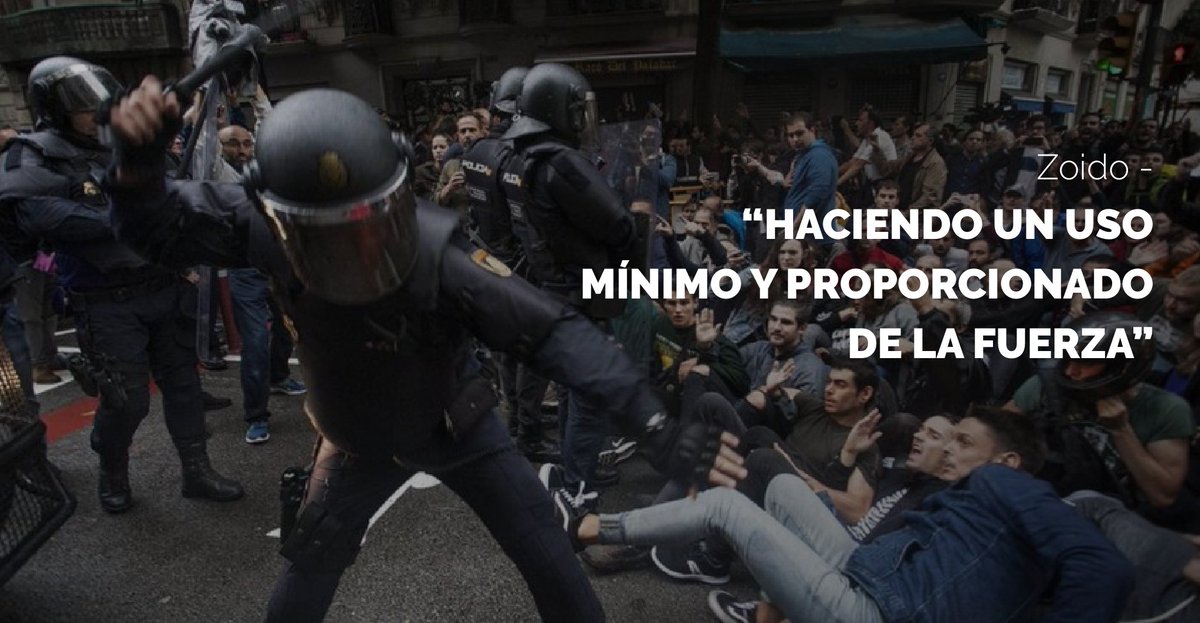 Avui fa 4 mesos del referèndum. #4mesos1Oct