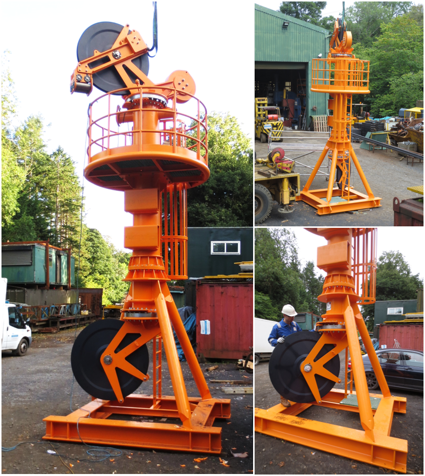 SDJEngltd's tweet image. Umbilical Tagging Tower–a vessel based structure to control an ROV umbilical from deck level over the vessel bulwarks during LAR. Another #EngineeredSolution from SDJ
Find out more at sdjeng.com

#Offshore #ROV #Umbilical #Cable #LAR #Engineer #Solution #Vessel #fab