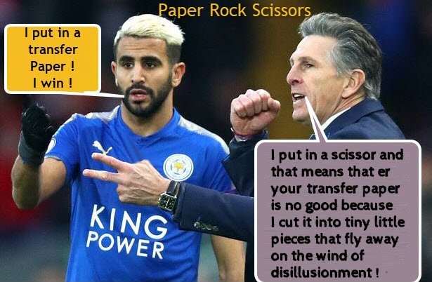 Mahrez puts in transfer request and is cut up about it⚽️
