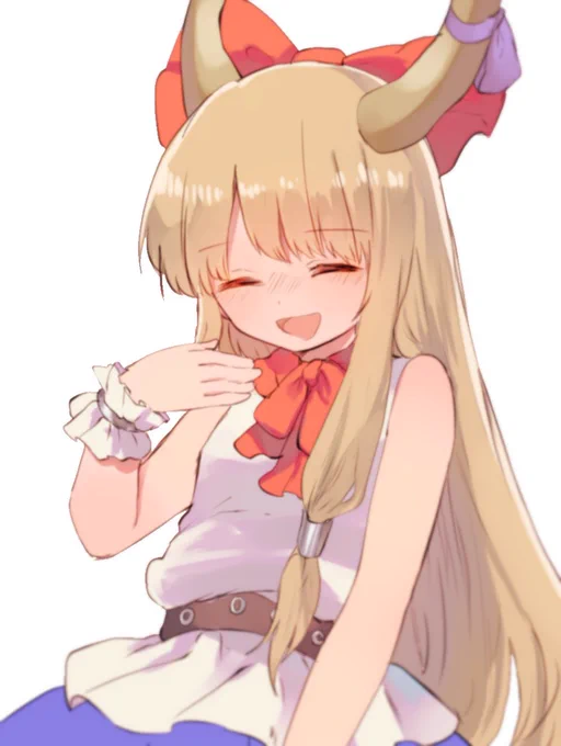 > 酔いどれ萃香をお願いします
> 萃香を描いて欲しいです。 #odaibako 
