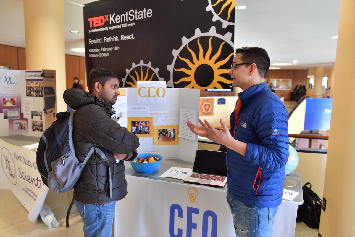 CSIKent's tweet photo. The Student Organization Fair is today! Stop by to learn more about some of the groups on campus. DYK that getting involved is proven to help you get better grades? #facts https://t.co/fii3vJJW9y