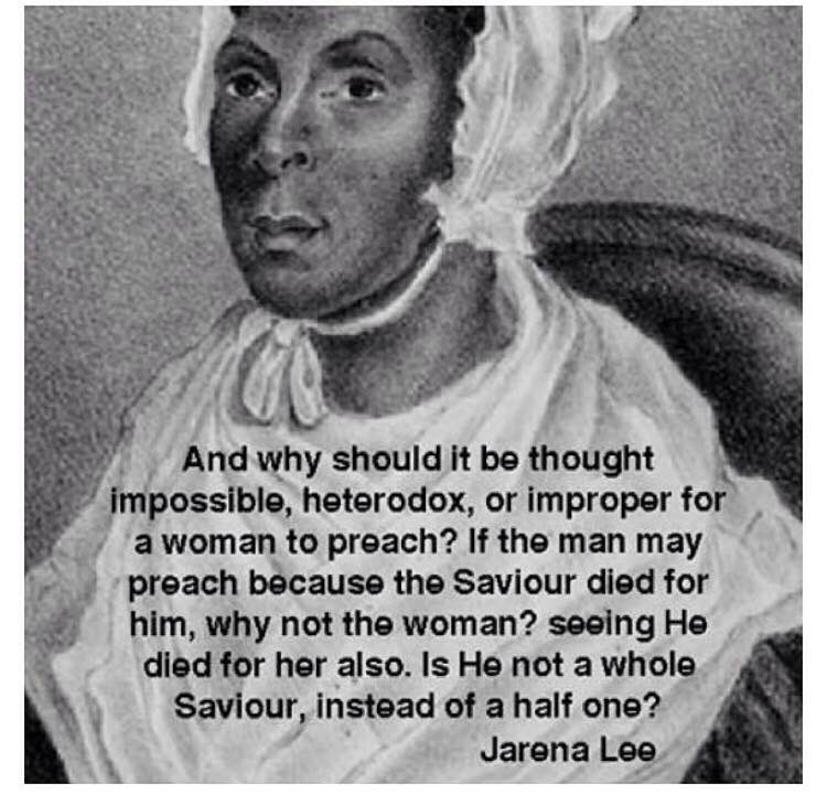 IndescribGift's tweet photo. Jarena Lee: She paved the way for women to preach, starting in 1807. Regardless of her skin color, gender, background, and all the things people said about her, she walked THOUSANDS of miles over the course of her life to do what God called her to do...
#BlackHistoryMonth https://t.co/2o6sJBXWWF