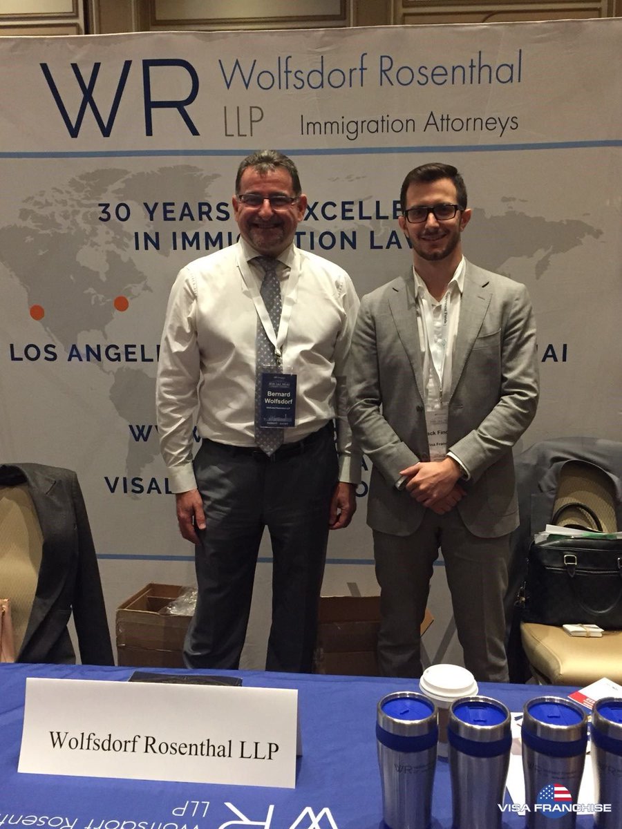VisaFranchise's tweet photo. Jack Findaro with top immigration attorney, Bernie Wolfsdorf at EB5 Investor Magazine's conference in Vegas last week #EB5visa #DirectEB5 #EB5Franchise #VisaFranchise https://t.co/yGtWGF7mf8