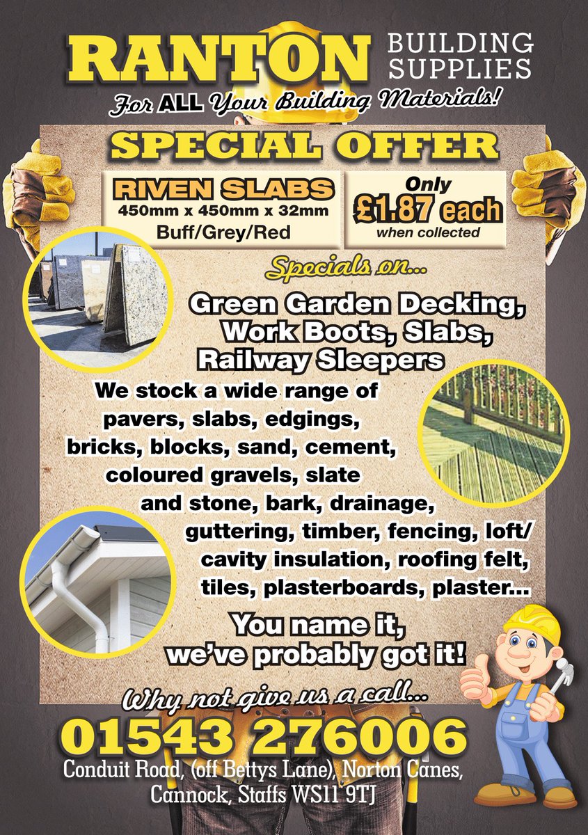 XpressDistrib's tweet photo. Check out @RantonBuildersMerchants leaflet design created by our experienced design team! Call now to get your next Leaflet designed 01902 319580 #leaflets#distribution https://t.co/PfwHhEcUAM
